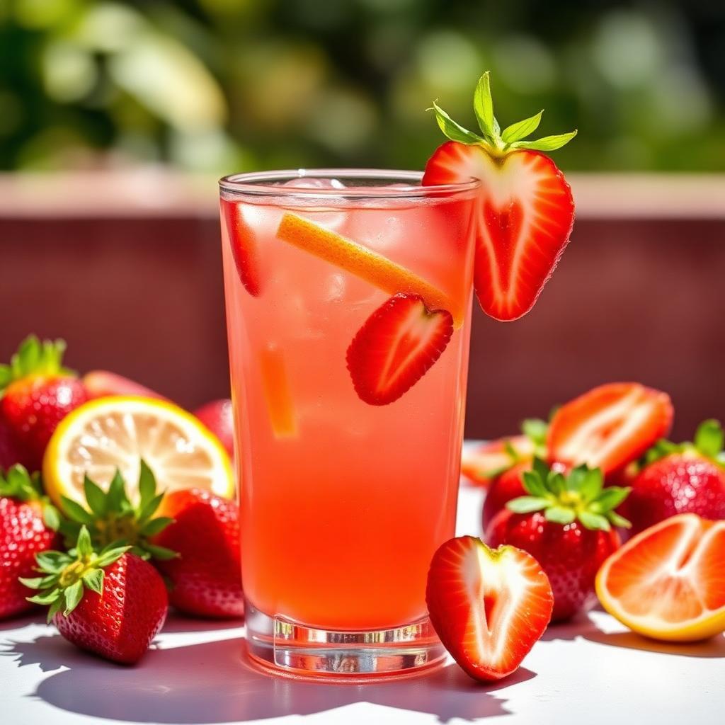 Strawberry lemonade