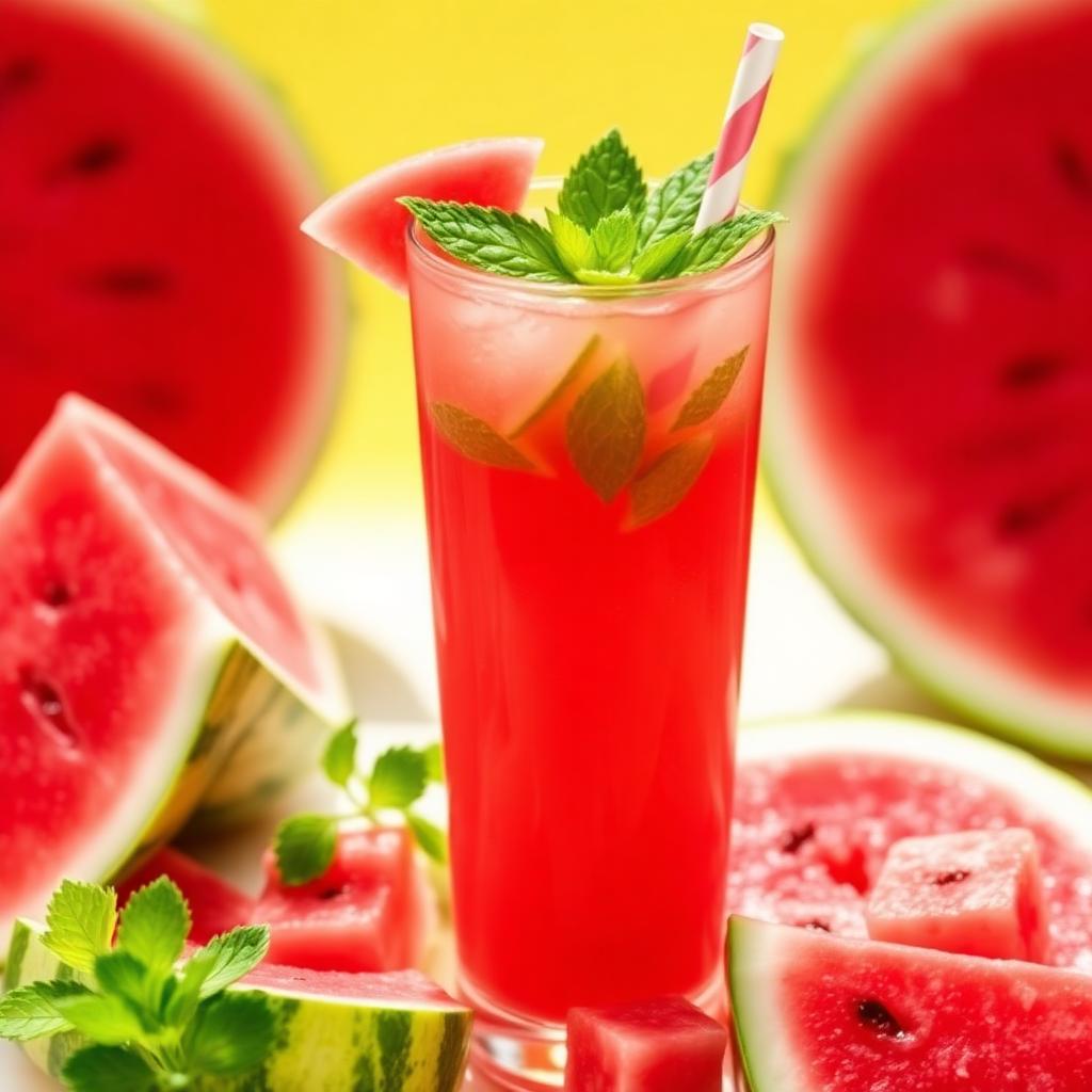 Watermelon lemonade
